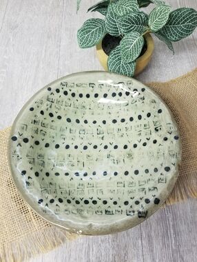 Unique Artisan Made Stoneware Decor Bowl